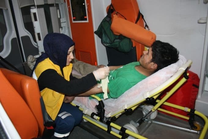 Aracıyla hurda toplayıcısına çarptı, arkasına bakmadan kaçtı