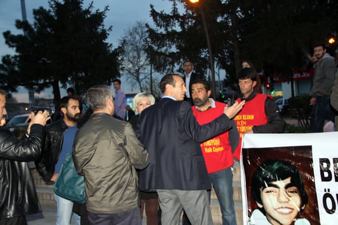 HDP basın açıklamasında gerginlik