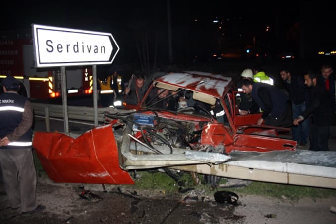 Bu araçtan sağ çıktı!