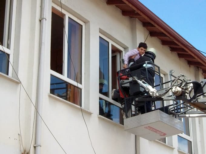 Büyükşehir'den öğrencilere afet eğitimi
