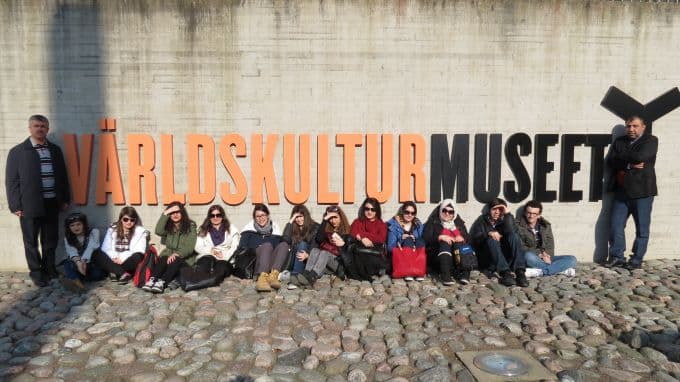 Ali Dilmenli öğrenciler İsveç'te