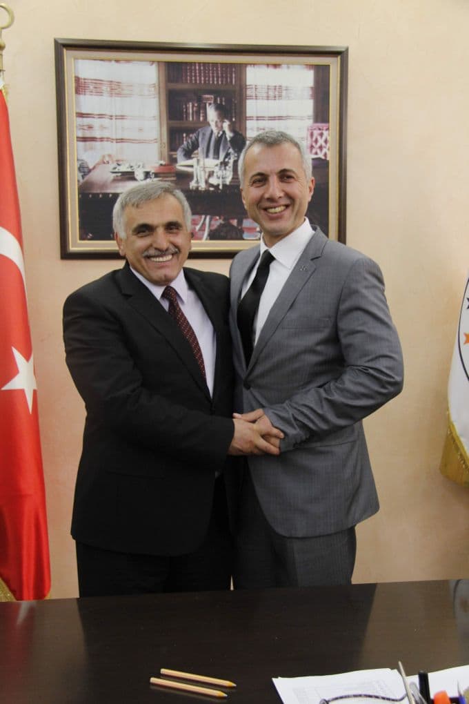 MHP'li adaydan Ali İnci'ye destek ziyareti