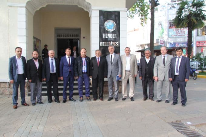 MHP'li adaydan Ali İnci'ye destek ziyareti
