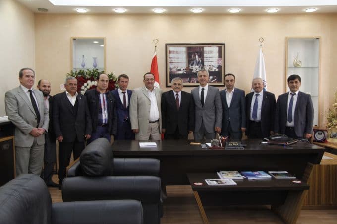 MHP'li adaydan Ali İnci'ye destek ziyareti