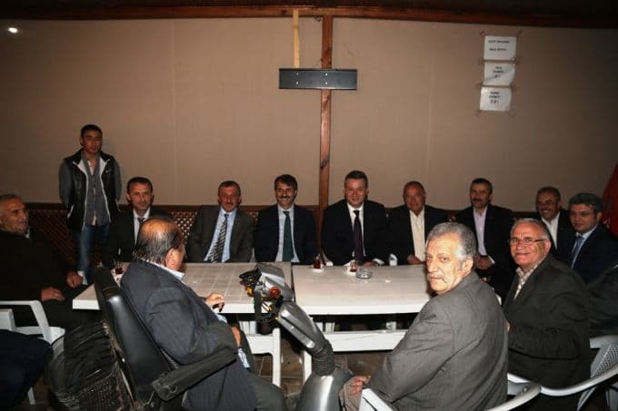 Başkan Alemdar, vatandaşlarla bir araya geldi