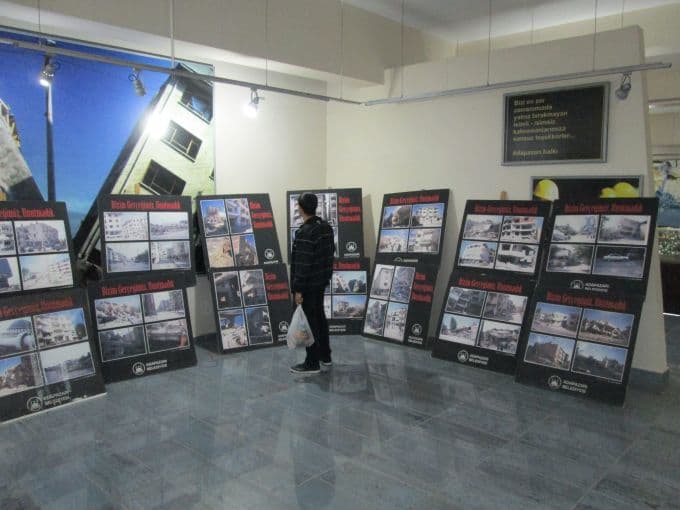 Deprem Müzesi'ne ziyaretçi akını