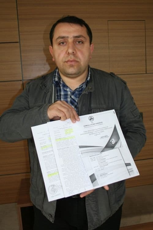 Haksız yere kesilen paraları geri aldı