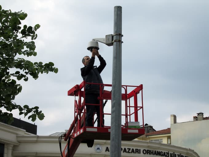 MOBESE kameraları temizleniyor