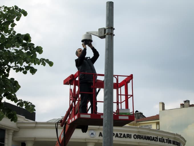 MOBESE kameraları temizleniyor