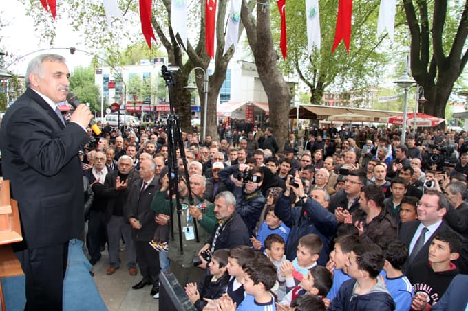 Şampiyona muhteşem karşılama
