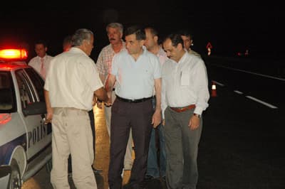 D-100 Karayolu Akyazı İstikametinde Trafik Kazası