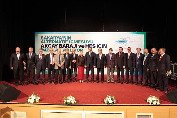 Akçay Barajı projesinin imzası atıldı