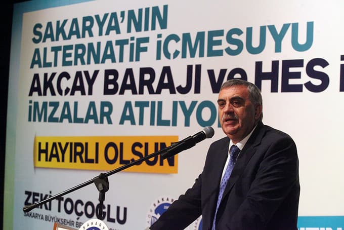 Akçay Barajı projesinin imzası atıldı