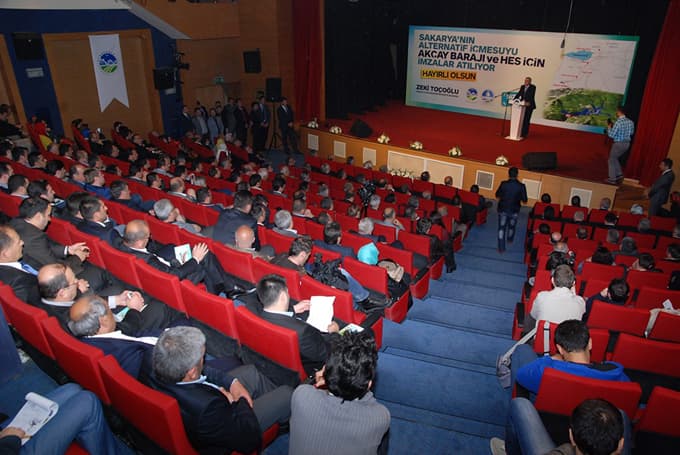 Akçay Barajı projesinin imzası atıldı