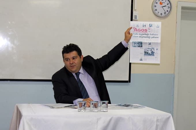 "Medyada etik sorunlar ve BİK" söyleşisi