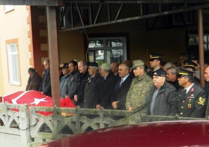 Kıbrıs gazisine son görev