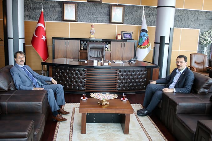 Milletvekili Yavuz, Başkan Alemdar'a 'hayırlı olsun'a gitti