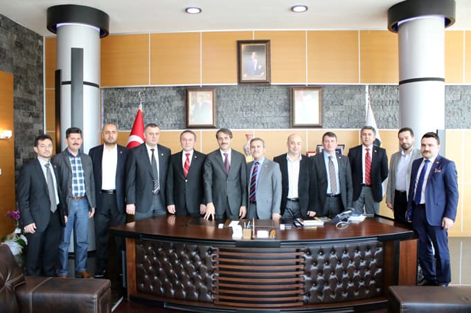 Başkan Alemdar, tebrikleri almaya devam ediyor