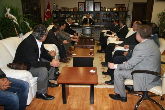 Eğitimcilerden Başkan Dişli'ye ziyaret
