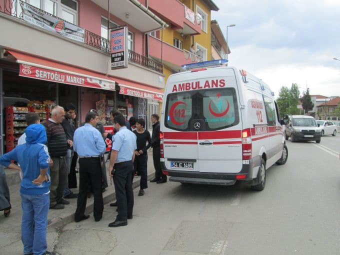 Serdivan'da trafik kazası: 1 yaralı