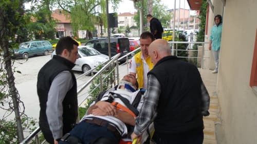 Sapanca'da trafik kazası: 1 yaralı