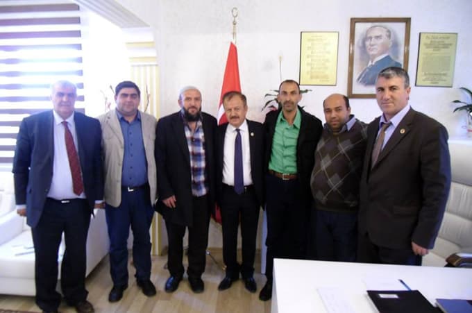 Başkan Turgut, Haymanalılar Derneği'ni ağırladı