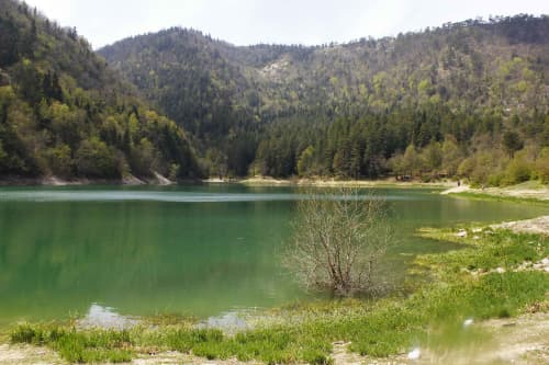 Kuraklık tabiat harikası Sülüklügöl'ü de vurdu