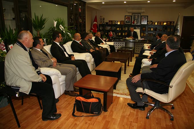 Ali İnci, Süleyman Dişli'ye hayırlı olsuna geldi