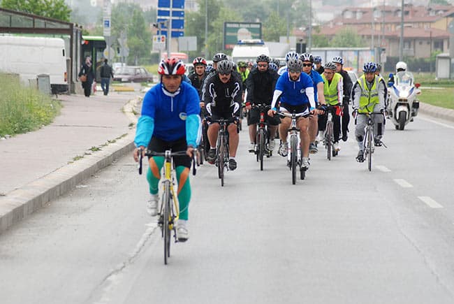 Büyükşehir bisiklet turları başladı