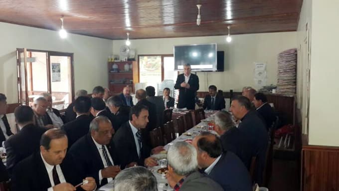 Başkan Alemdar, muhtarlarla bir araya geldi