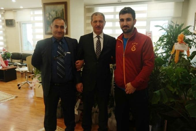 Judoculardan başkanlara "Hayırlı olsun" ziyareti
