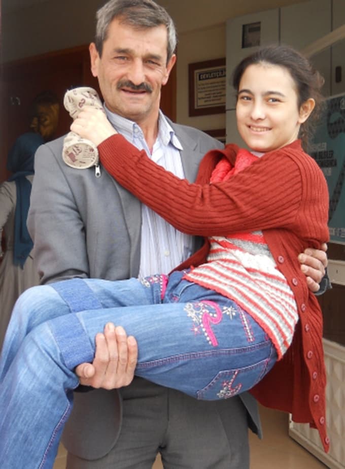 O yarışmada gönül gözüyle birinci oldu