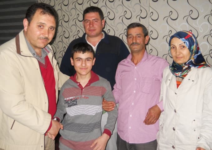 O yarışmada gönül gözüyle birinci oldu
