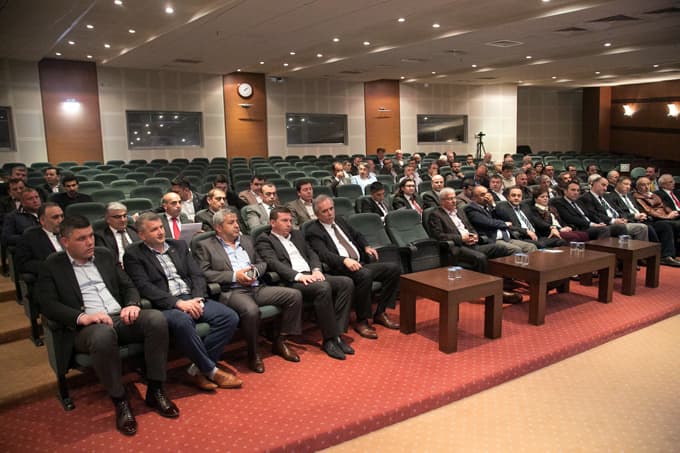 Meslek komiteleri müşterek toplantıda, SATSO'da bir araya geldi
