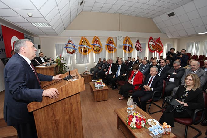 Başkan Toçoğlu, SESKOB Olağan Genel Kurulu'nda konuştu