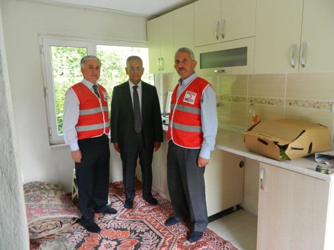Üç ayda yeni evine kavuştu