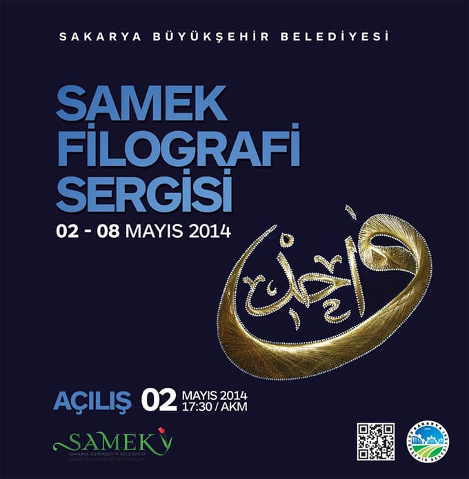 SAMEK kursiyerleri Filografi sergisi açılır