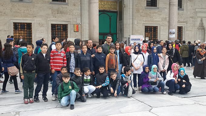 Erenler İHL ortaokul öğrencileri İstanbul'u gezdi