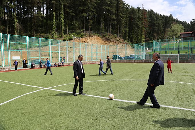 Sapanca'da ilköğretim okulları arası turnuva yapıldı