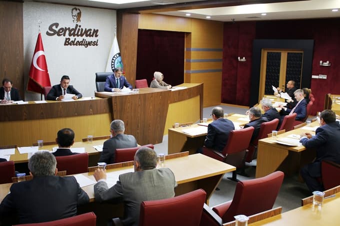 Serdivan Belediye Meclisi, 9 maddelik gündemle toplandı