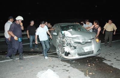 Trafik Kazası: 5 Yaralı