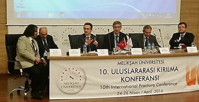 SAÜ Mühendislik, 10.Uluslararası Kırılma Konferansı'na katıldı