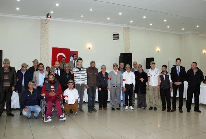 Engelli asker adaylarına eğlence programı
