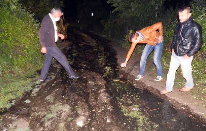 Pamukova'da atık madde tepkisi