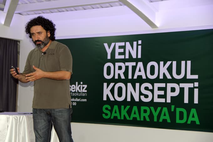 Beşsekiz Ortaokulu'ndan bursluluk sınavı