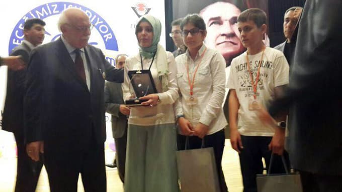 BİLSEM'den, Türkiye birinciliği
