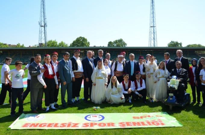 Sakarya'daki engelliler bu etkinlikte buluştu