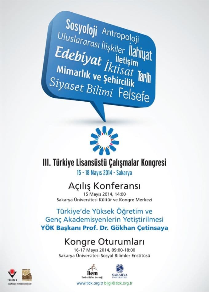 Üçüncü Türkiye Lisansüstü Çalışmalar Kongresi başladı