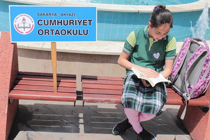 "Şimdi okuma zamanı, gelin birlikte okuyalım"