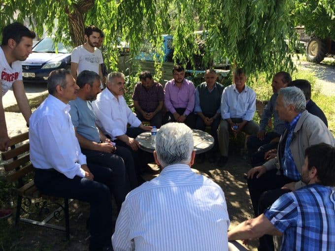 Süleyman Dişli ve Ali İnci Soma'da